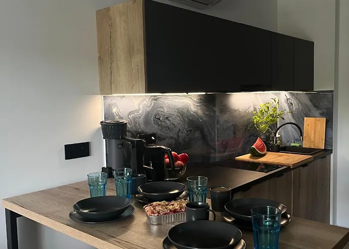 アパートホテル Portowy Boulevard ムジェジノ